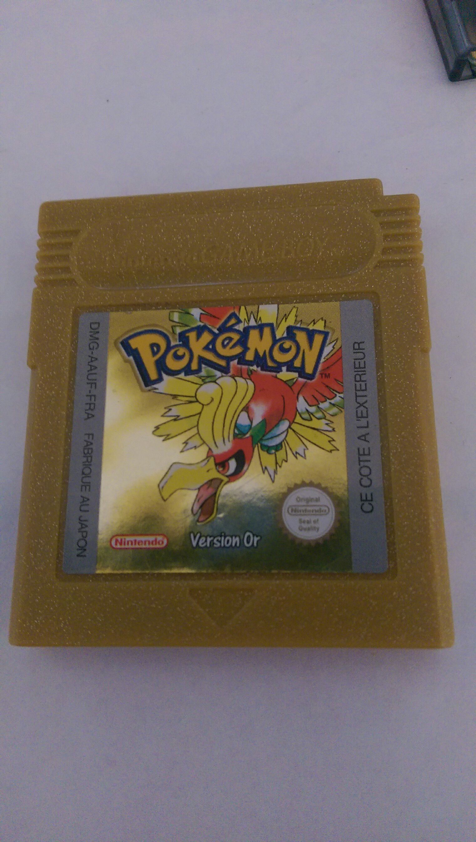 Pokemon Version Or - Nintendo Game Boy video game collectible - Main Image 1