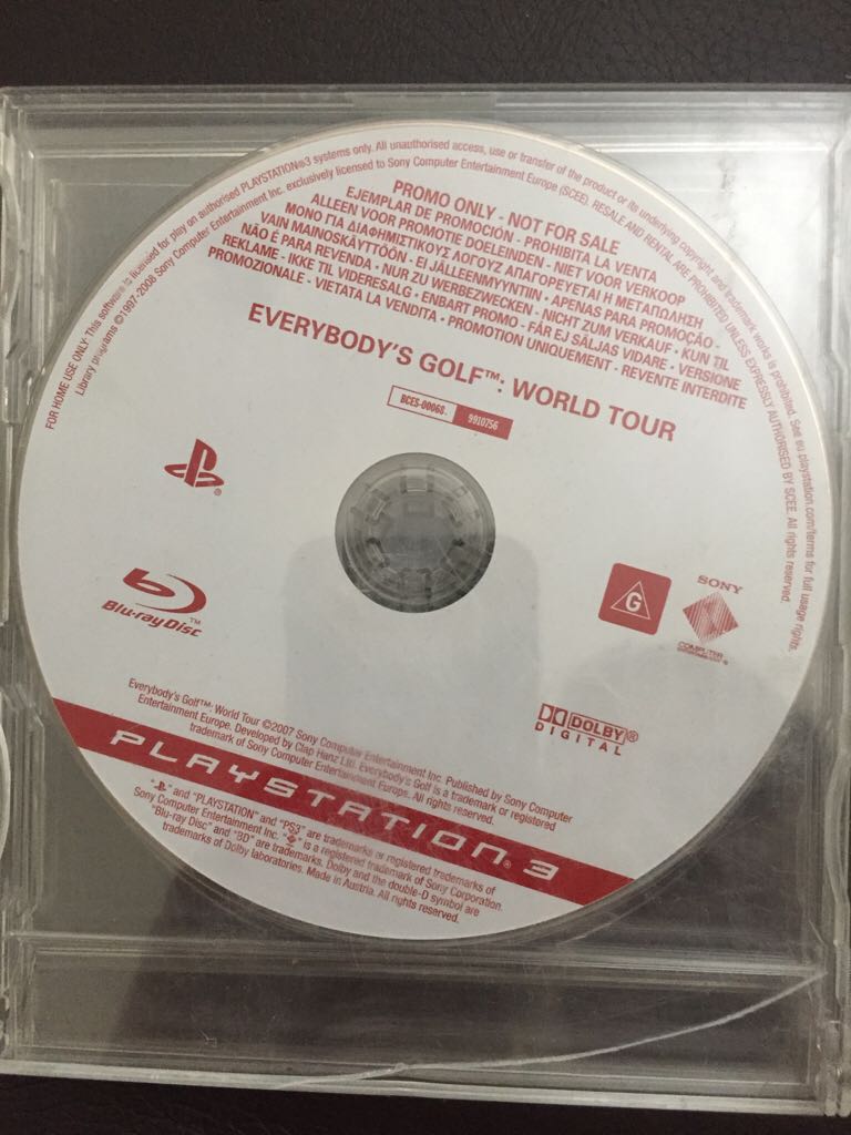 Everbody’s Golf2 - Sony PlayStation 3 (PS3) video game collectible - Main Image 1