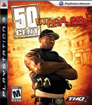 50 Cent: Blood On The Sand - Sony PlayStation 3 (PS3) (THQ - 1-2) video game collectible [Barcode 752919990957] - Main Image 1