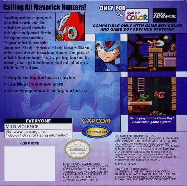 Mega Man Xtreme 2 - Nintendo Game Boy Color (Nintendo - 1) video game collectible - Main Image 2