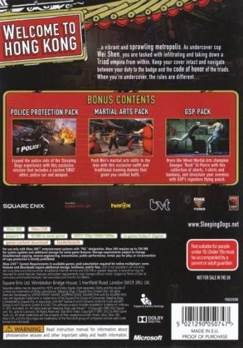 Sleeping Dogs - Sony PlayStation 3 (PS3) (Square Enix - 1) video game collectible [Barcode 662248912196] - Main Image 2