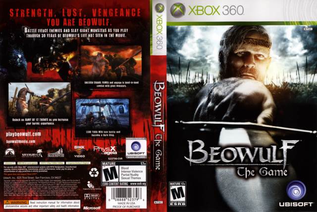 Beowulf: The Game - Microsoft Xbox 360 (Ubisoft - 1) video game collectible [Barcode 3307210267733] - Main Image 2