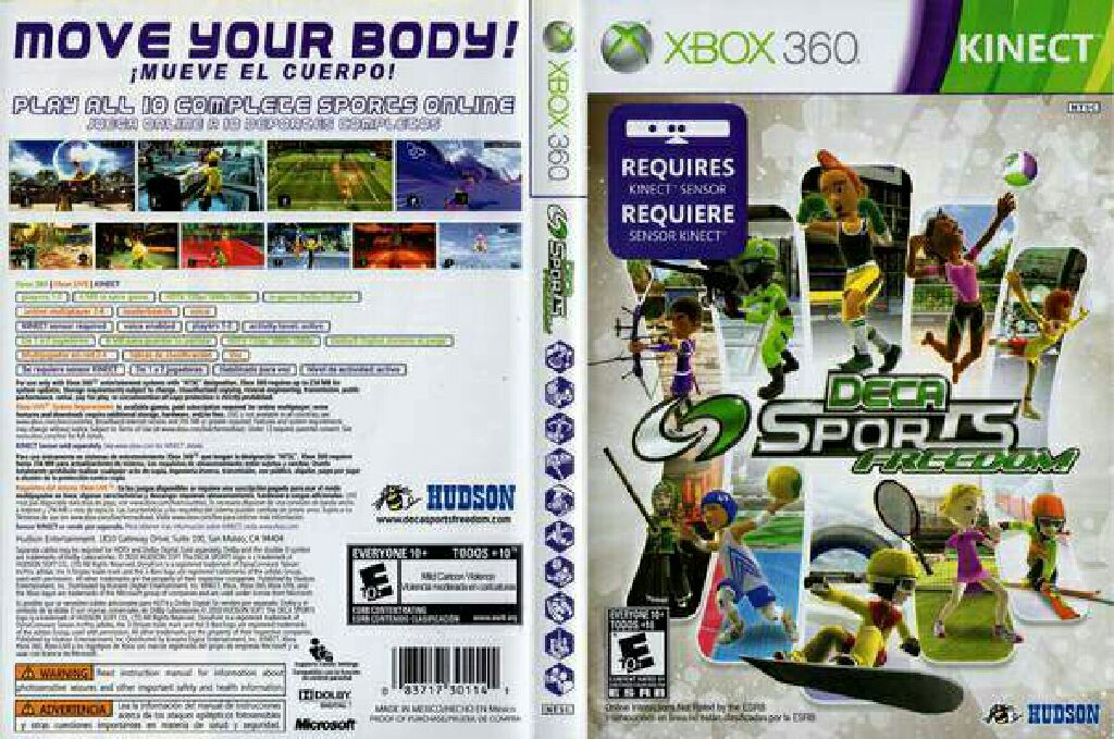 Deca Sports Freedom - Microsoft Xbox 360 (Hudson - 2) video game collectible - Main Image 2