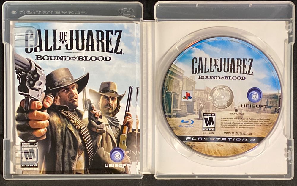 Call Of Juarez: Bound In Blood - Sony PlayStation 3 (PS3) (Ubisoft Montreal - 1-12) video game collectible [Barcode 008888345145] - Main Image 3