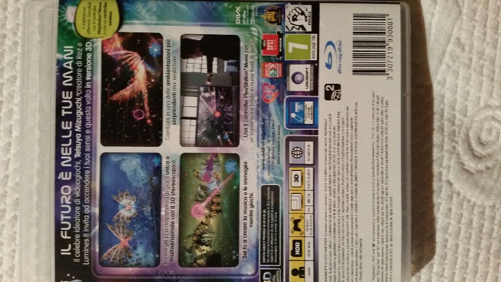 Child Of Eden - Sony PlayStation 3 (PS3) (Ubisoft) video game collectible [Barcode 3307219930881] - Main Image 2