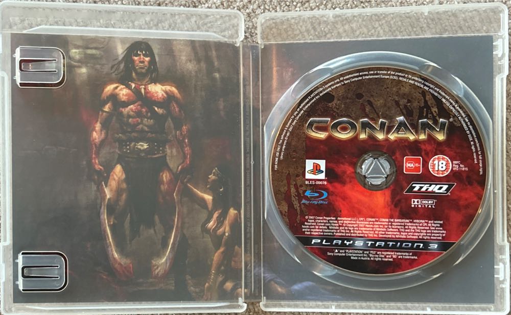 Conan - Sony PlayStation 3 (PS3) (THQ - 1) video game collectible [Barcode 4005209096287] - Main Image 3