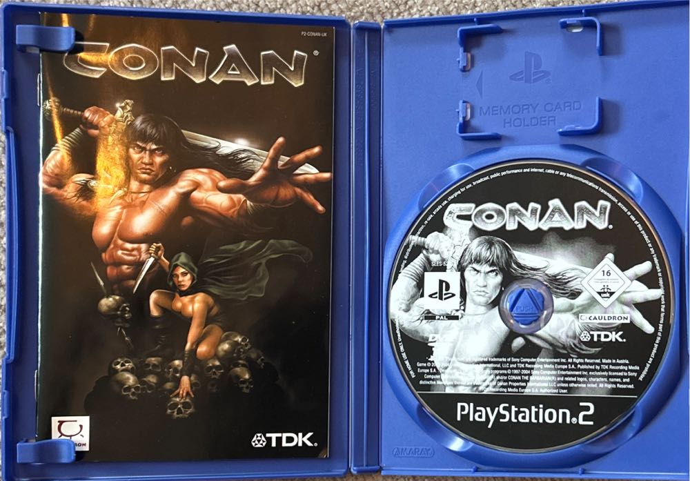 CONAN - Sony PlayStation 2 (PS2) video game collectible [Barcode 5450270009213] - Main Image 3