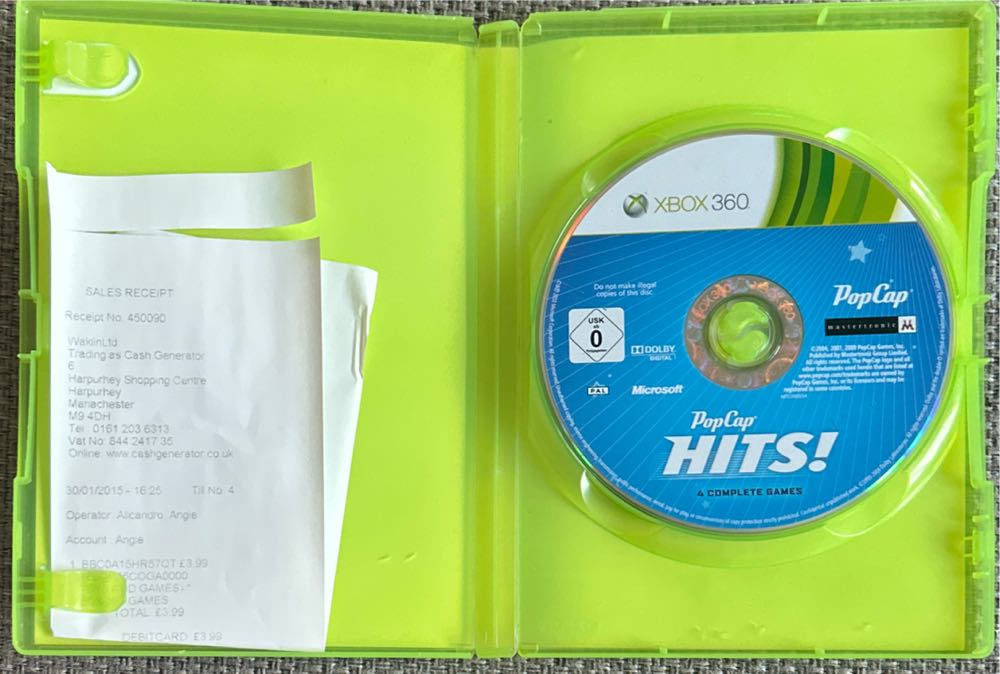 PopCap Hits! - Microsoft Xbox 360 (Mastertronic - 1-2) video game collectible [Barcode 5050740024007] - Main Image 3