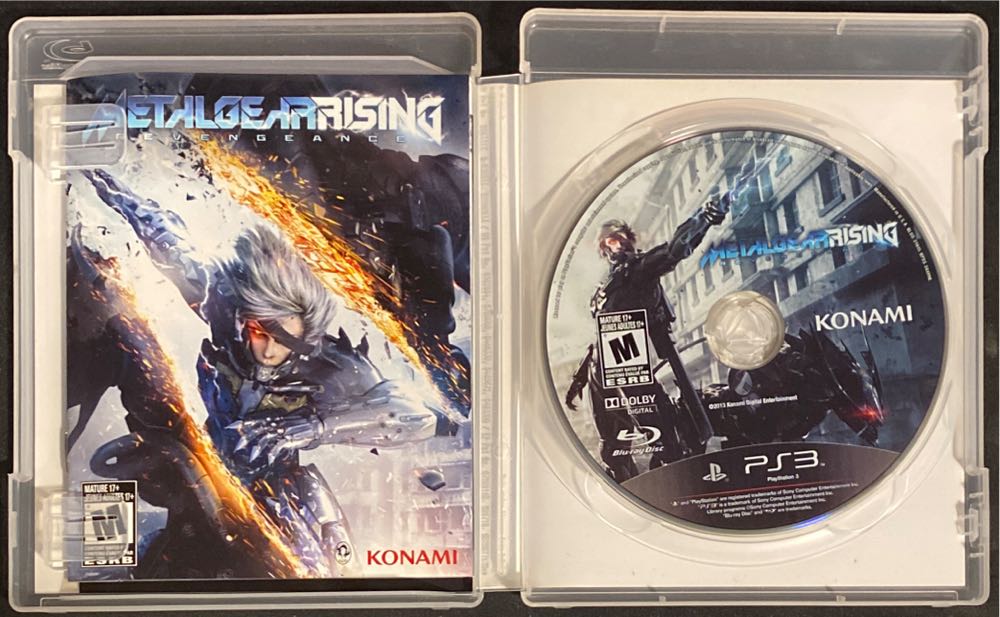 Metal Gear Rising: Revengeance - Sony PlayStation 3 (PS3) (Konami - 1) video game collectible [Barcode 083717202462] - Main Image 3