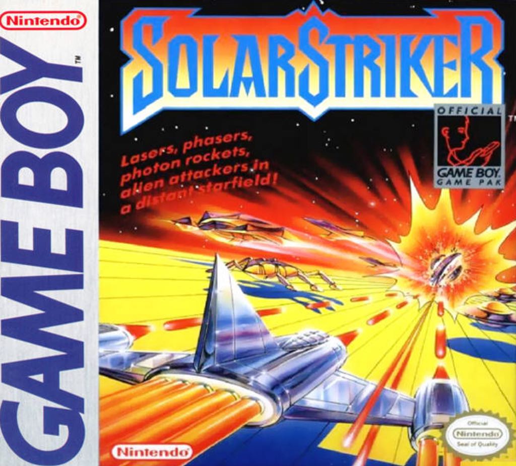 Solarstriker - Nintendo Game Boy video game collectible - Main Image 1