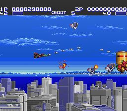 Aero Blasters - NEC TurboGrafx-16 (NEC - 1-2) video game collectible [Barcode 4988607200404] - Main Image 2