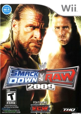 WWE Smackdown Vs. Raw 2009 - Nintendo Wii (THQ - 4) video game collectible [Barcode 4005209108546] - Main Image 1