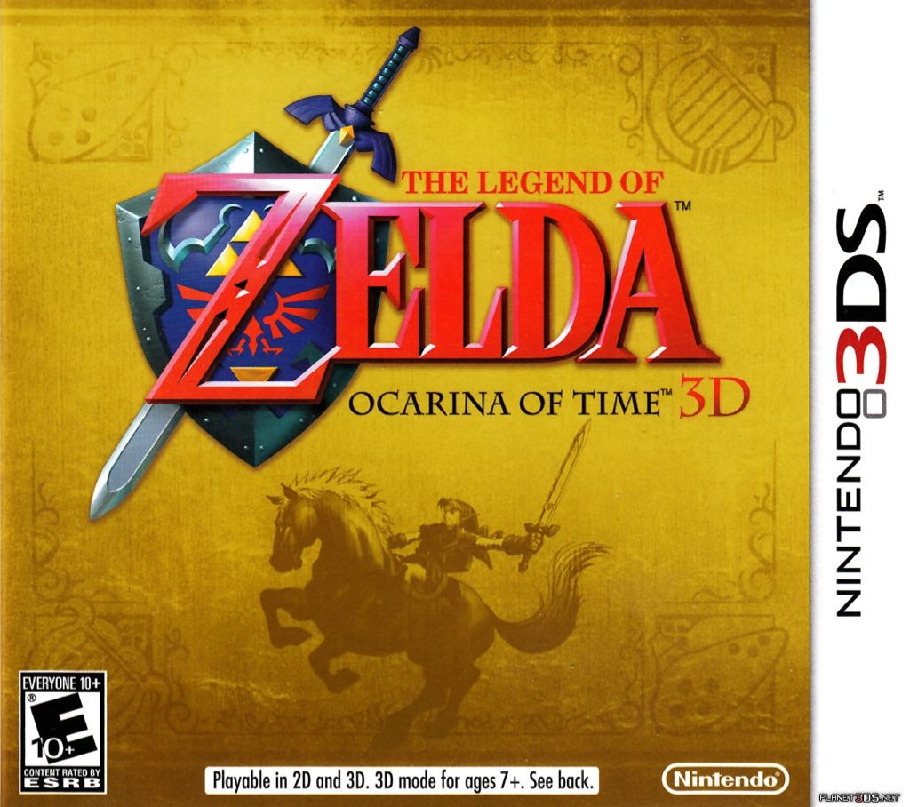 The Legend of Zelda: Ocarina of Time 3D - Nintendo 3DS (Nintendo - 1) video game collectible - Main Image 1
