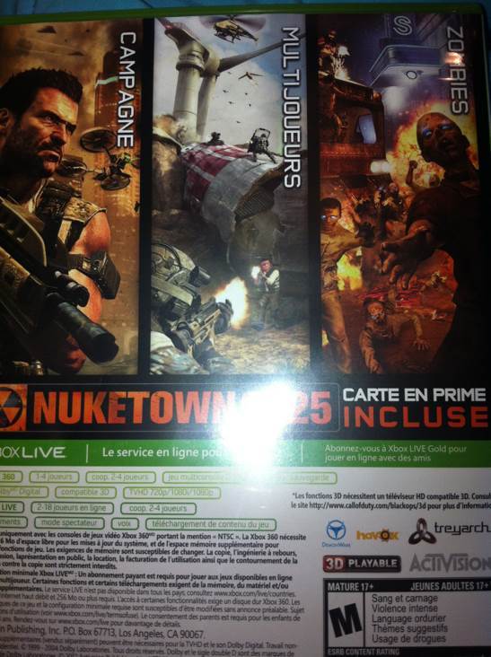 Call Of Duty Black Ops 2 - Microsoft Xbox 360 video game collectible - Main Image 2