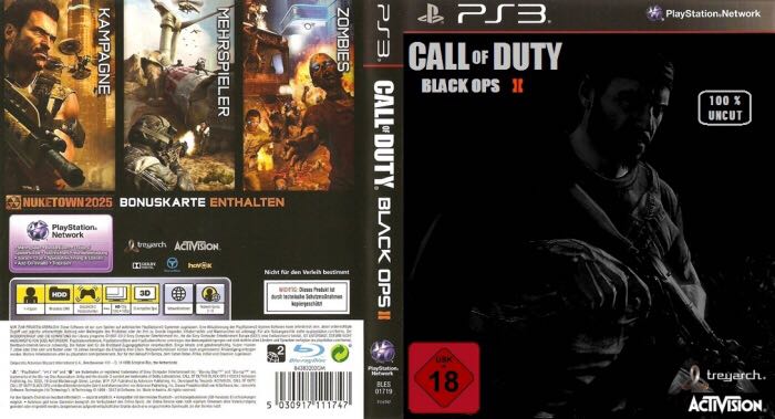 Call Of Duty Black Ops 2 Steel Book - Sony PlayStation 3 (PS3) video game collectible - Main Image 2