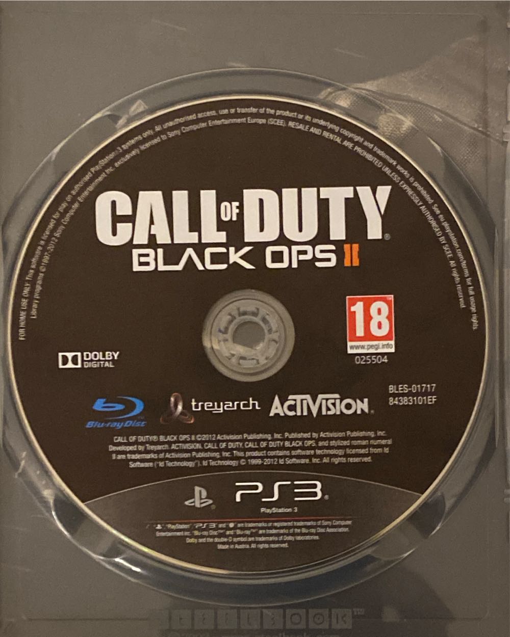 Call Of Duty Black Ops 2 Steel Book - Sony PlayStation 3 (PS3) video game collectible - Main Image 4