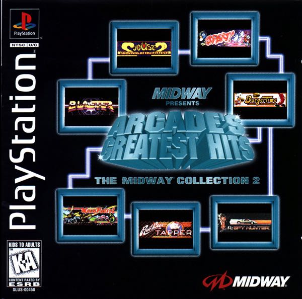 Midway Presents Arcade’s Greatest Hits The Atari Collection 2 - Sony PlayStation video game collectible - Main Image 1