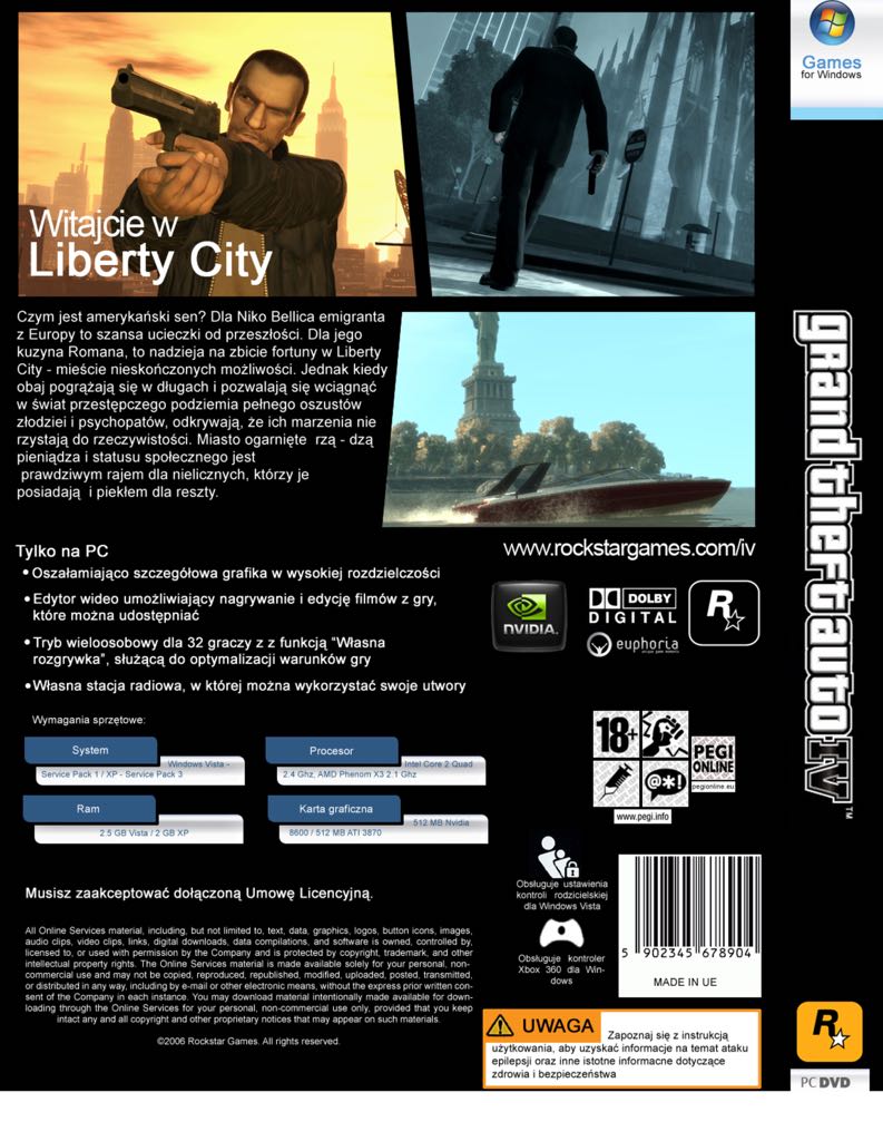 GTA IV PC - PC (Rockstar Games) video game collectible - Main Image 2