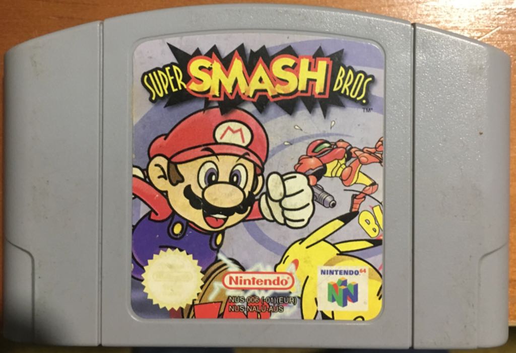 Super Smash Bros.  - Nintendo 64 (N64) (4) video game collectible - Main Image 1
