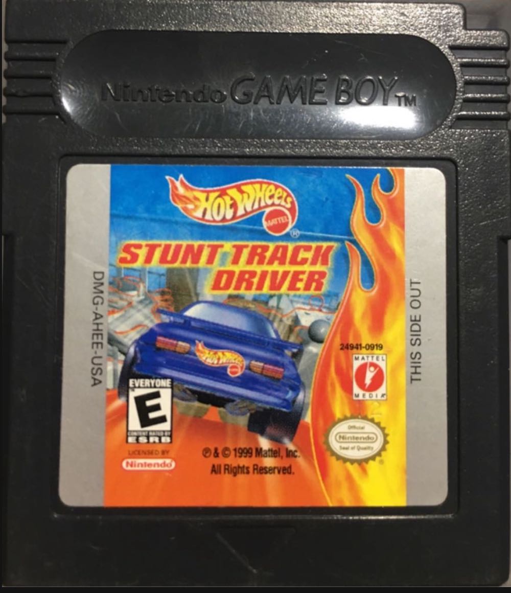 Hot Wheels Stunt Track Driver - Nintendo Game Boy (THQ - 1) video game collectible [Barcode 074299249419] - Main Image 3