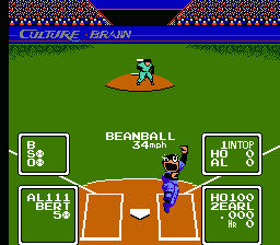 Super Baseball Simulator 1.000 - Nintendo Super Nintendo Entertainment System (SNES) (Culture Brain - 2) video game collectible [Barcode 047743910081] - Main Image 4