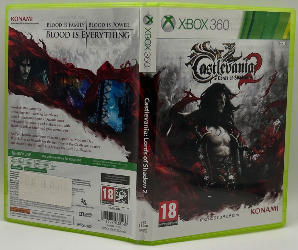 Castlevania: Lords of Shadow 2 - Microsoft Xbox 360 (Konami - 1) video game collectible [Barcode 4012927038260] - Main Image 3