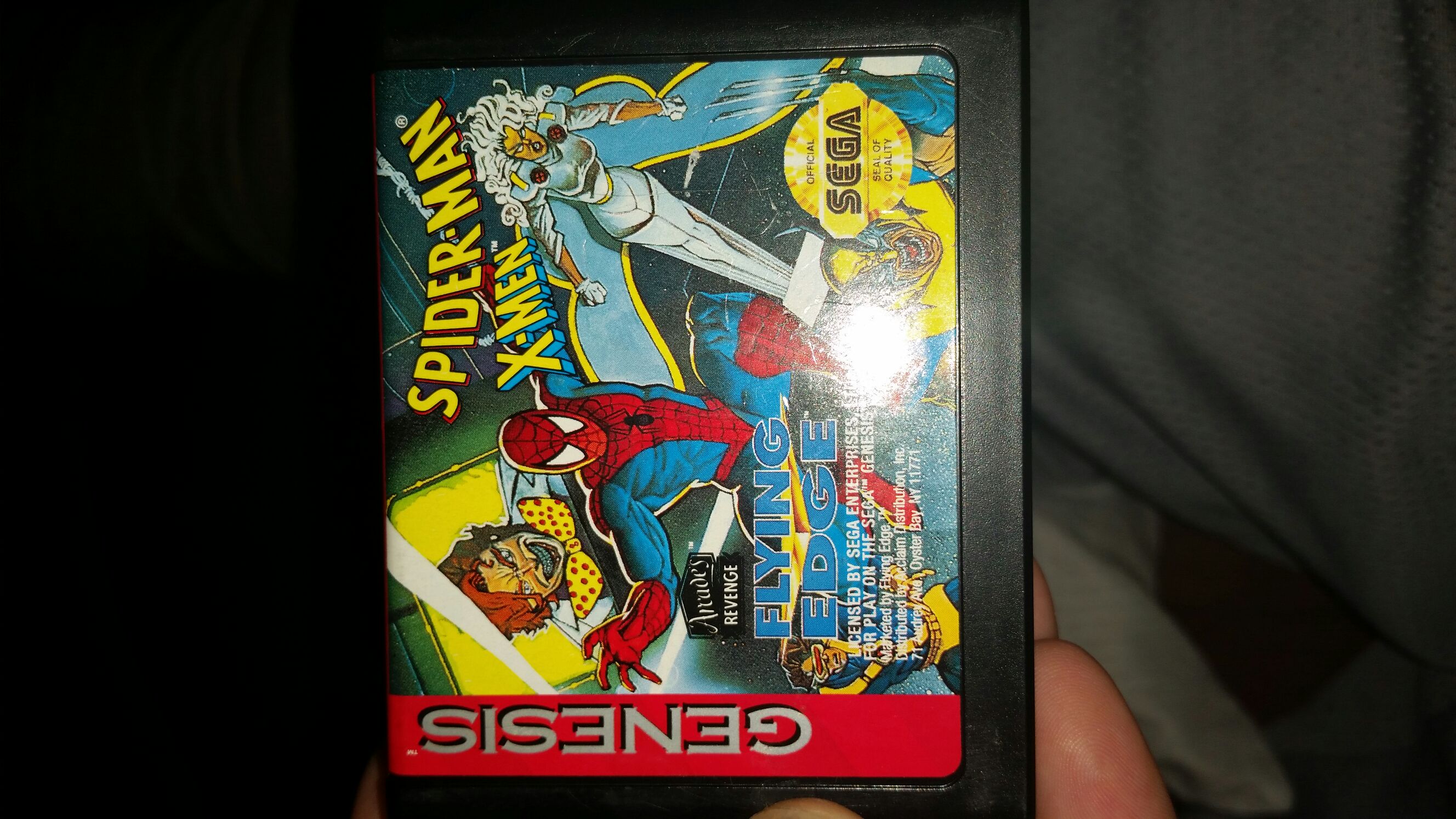 Spiderman / X-Men: Arcades Revenge - Sega Megadrive video game collectible - Main Image 1