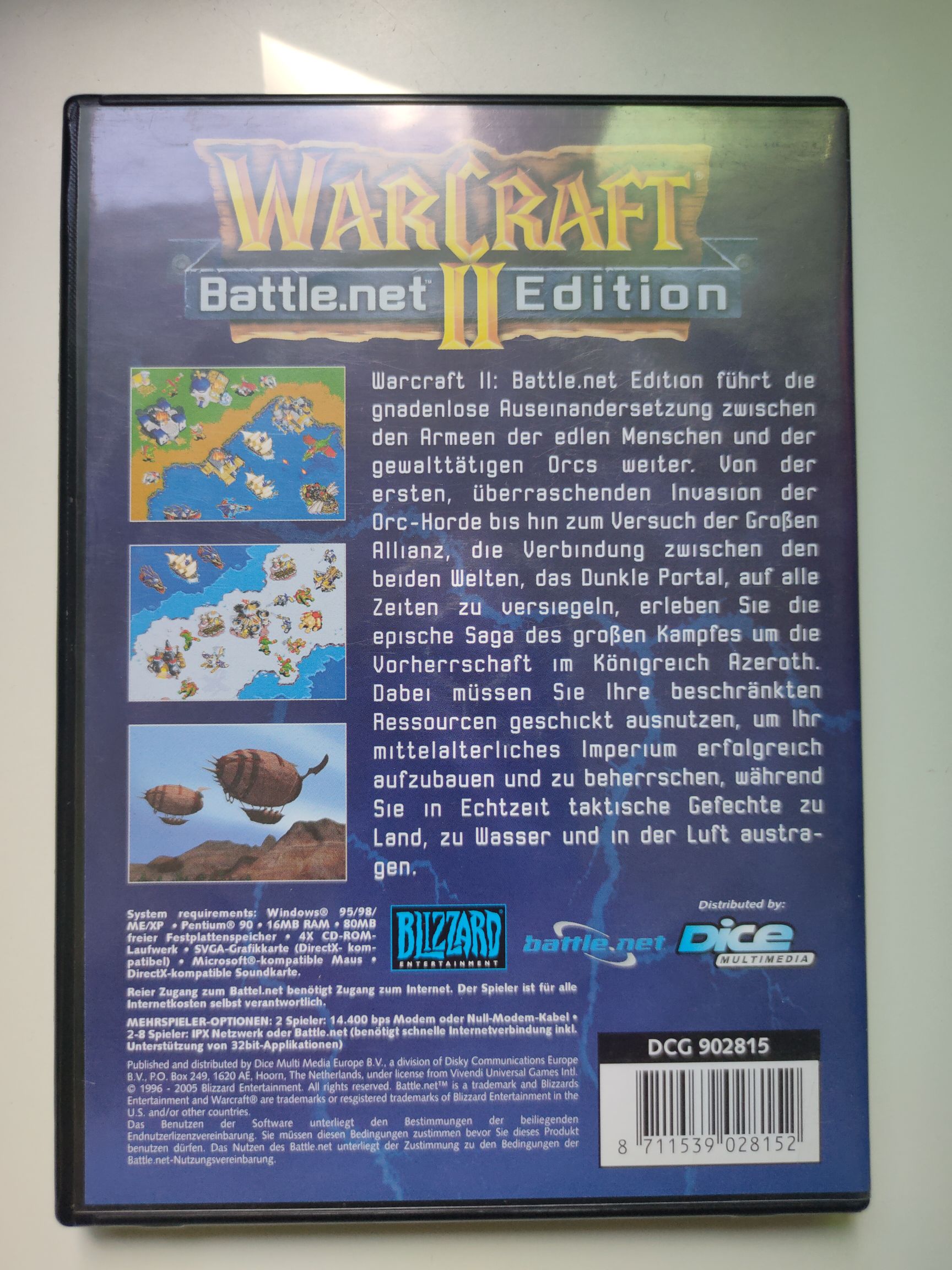Warcraft II: Battle.net Edition - PC (Blizzard Entertainment) video game collectible [Barcode 8711539028152] - Main Image 2