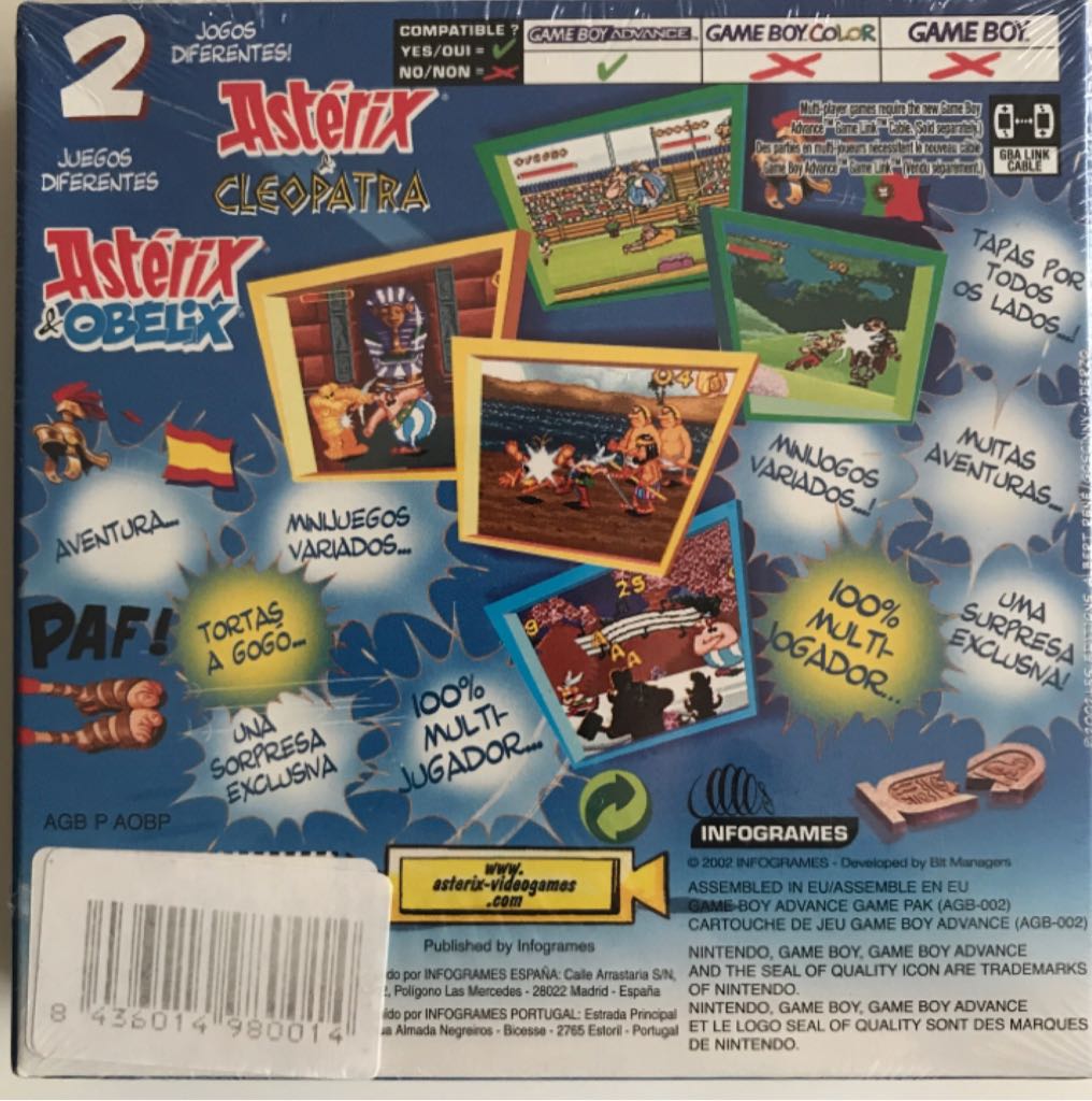 Asterix & Obelix : Paf ! Par Toutatis ! - Nintendo Game Boy Advance (GBA) (1) video game collectible [Barcode 3546430022931] - Main Image 2