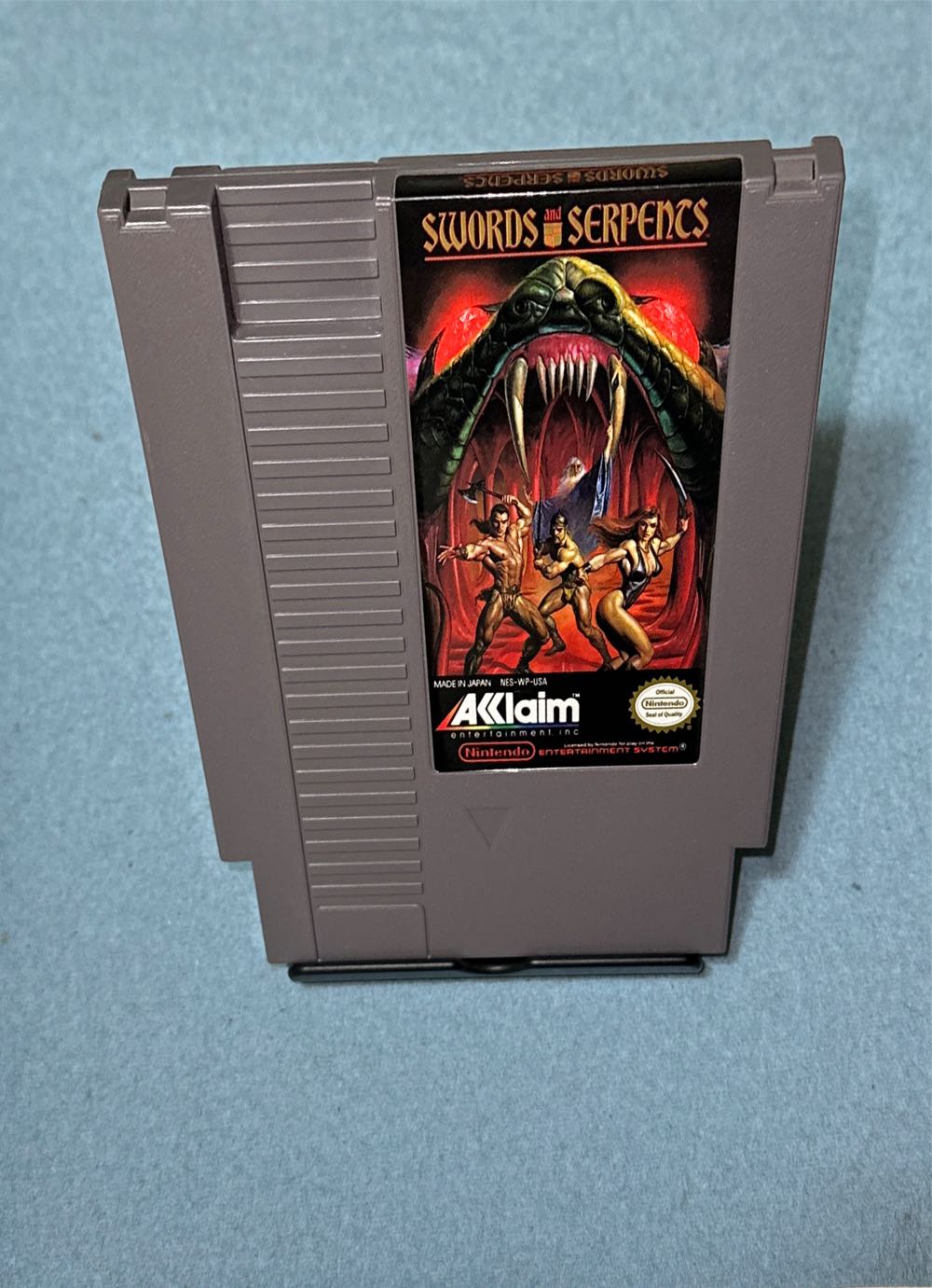 Swords & Serpents - Nintendo Entertainment System (NES) video game collectible - Main Image 3