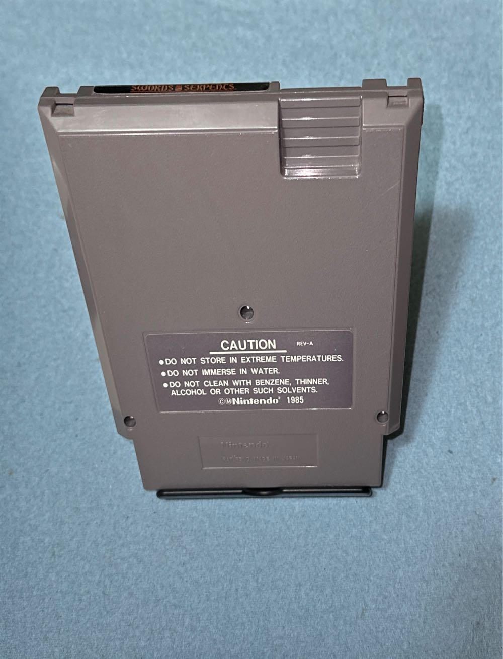 Swords & Serpents - Nintendo Entertainment System (NES) video game collectible - Main Image 4