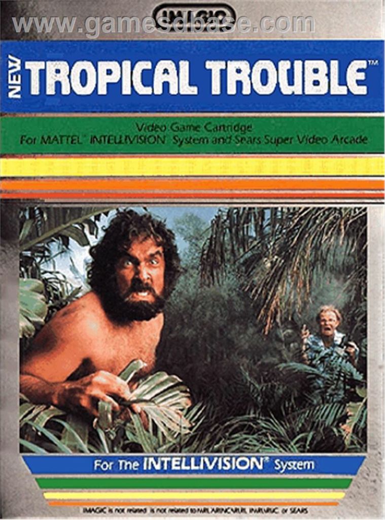 Tropical Trouble - Intellivision video game collectible - Main Image 1