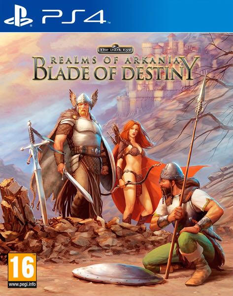 Realms of Arkania: Blade of Destiny - Sony PlayStation 4 (PS4) video game collectible - Main Image 1
