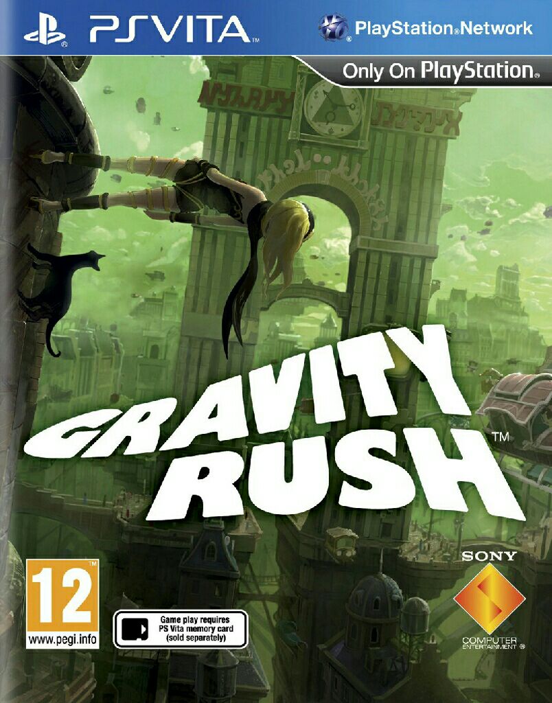 Gravity Rush - Sony PlayStation Vita (PS Vita) (Sony Computer Entertrainment - 1) video game collectible [Barcode 711719238638] - Main Image 1