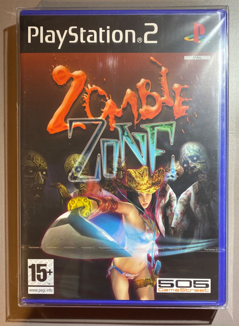 Zombie Zone - Sony PlayStation 2 (PS2) (505 Game Street - 1) video game collectible [Barcode 8023171006437] - Main Image 2