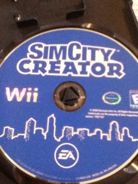 Sims City Creator - Nintendo Wii (1) video game collectible - Main Image 1