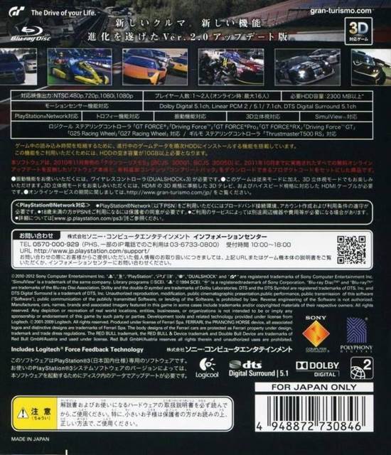 Granturismo 5 - Sony PlayStation 3 (PS3) (Sony Computer Entertainment - 2) video game collectible - Main Image 2