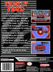 Family Feud - Nintendo Entertainment System (NES) (GameTek - 1-2) video game collectible [Barcode 043948560007] - Main Image 2