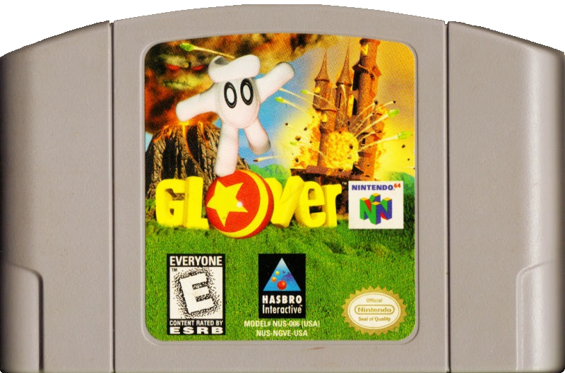Glover - Nintendo 64 (N64) (Hasbro - 1) video game collectible [Barcode 608610990867] - Main Image 3