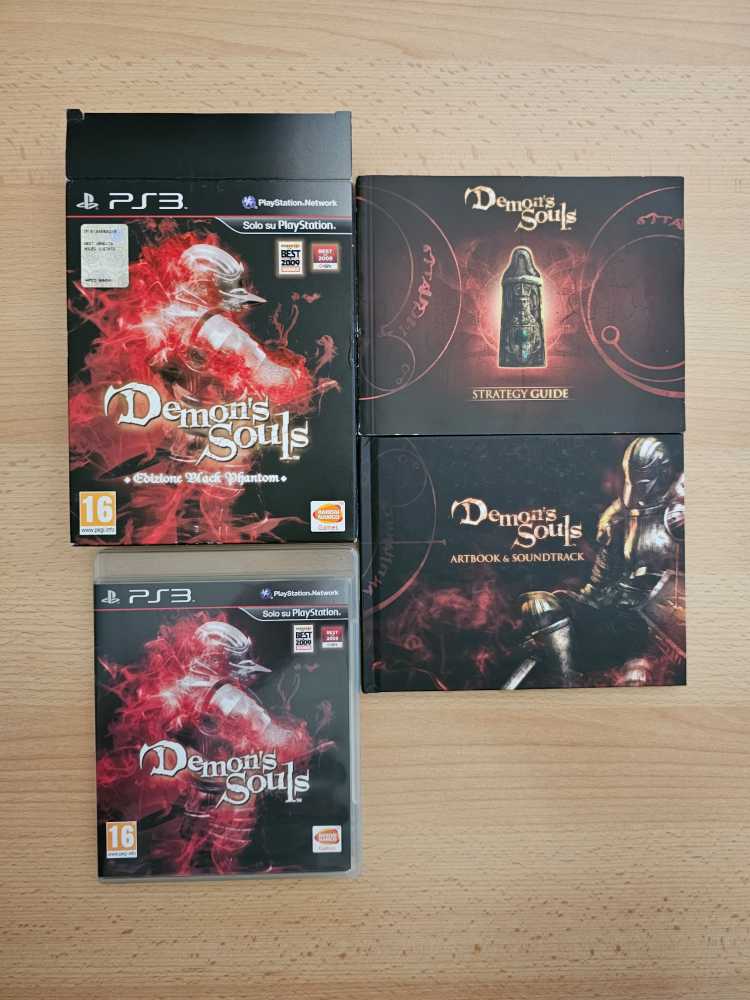 Demon’s Souls Black Phantom Edition - Sony PlayStation 3 (PS3) (Bandai Namco - 1) video game collectible [Barcode 3546430149263] - Main Image 3