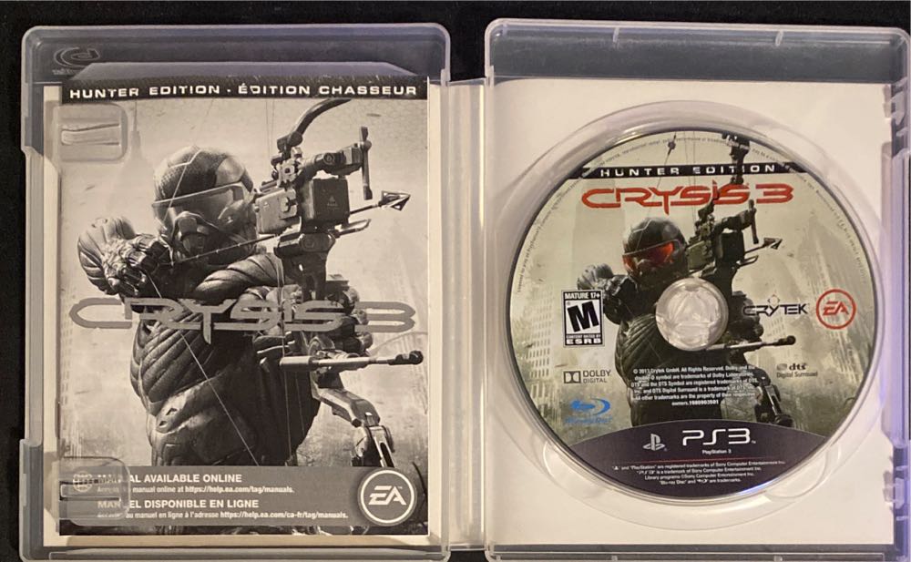 Crysis 3 - Sony PlayStation 3 (PS3) (Electronic Arts - 12) video game collectible [Barcode 014633366662] - Main Image 3