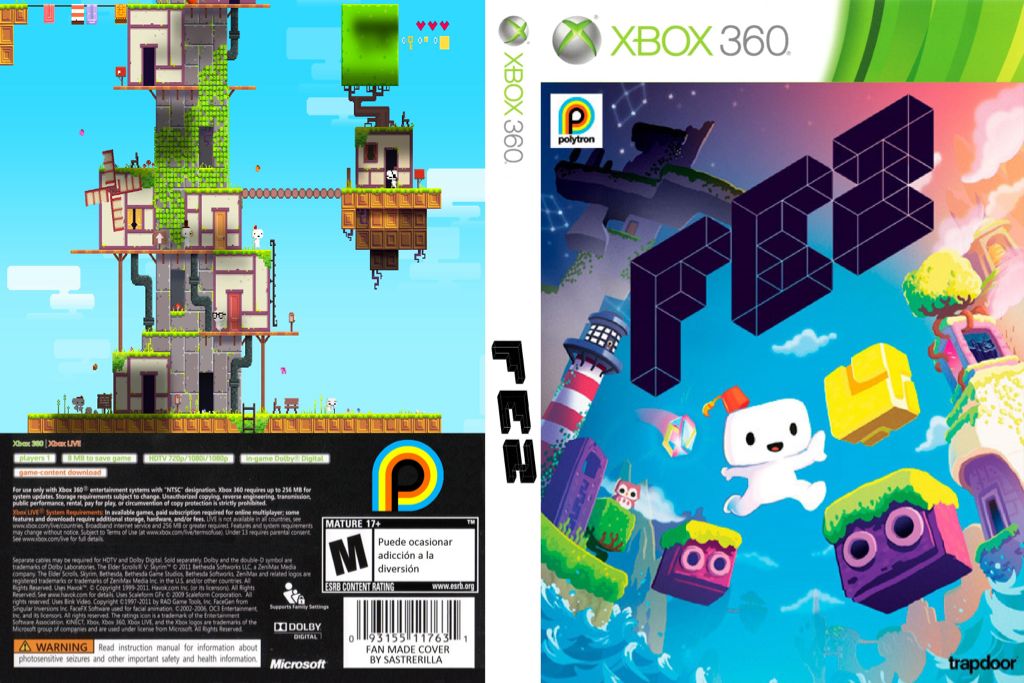 Fez - Sony PlayStation 4 (PS4) (Trapdoor - 1) video game collectible - Main Image 2