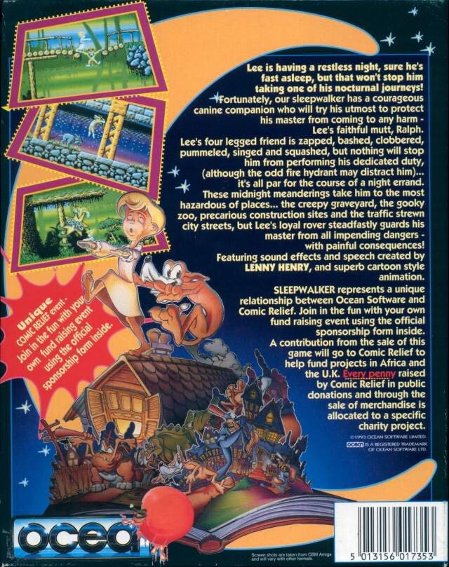 Sleepwalker - Commodore Amiga video game collectible - Main Image 2