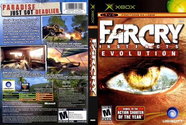 Farcry Instincts Evolution - Microsoft Xbox (Ubisoft - 4) video game collectible [Barcode 3307210220486] - Main Image 2