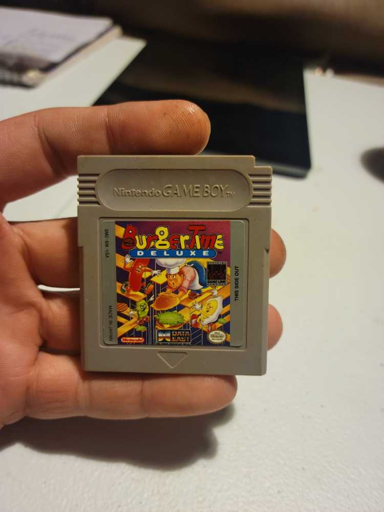 Burger Time Deluxe - Nintendo Game Boy (Data East - 1) video game collectible - Main Image 2