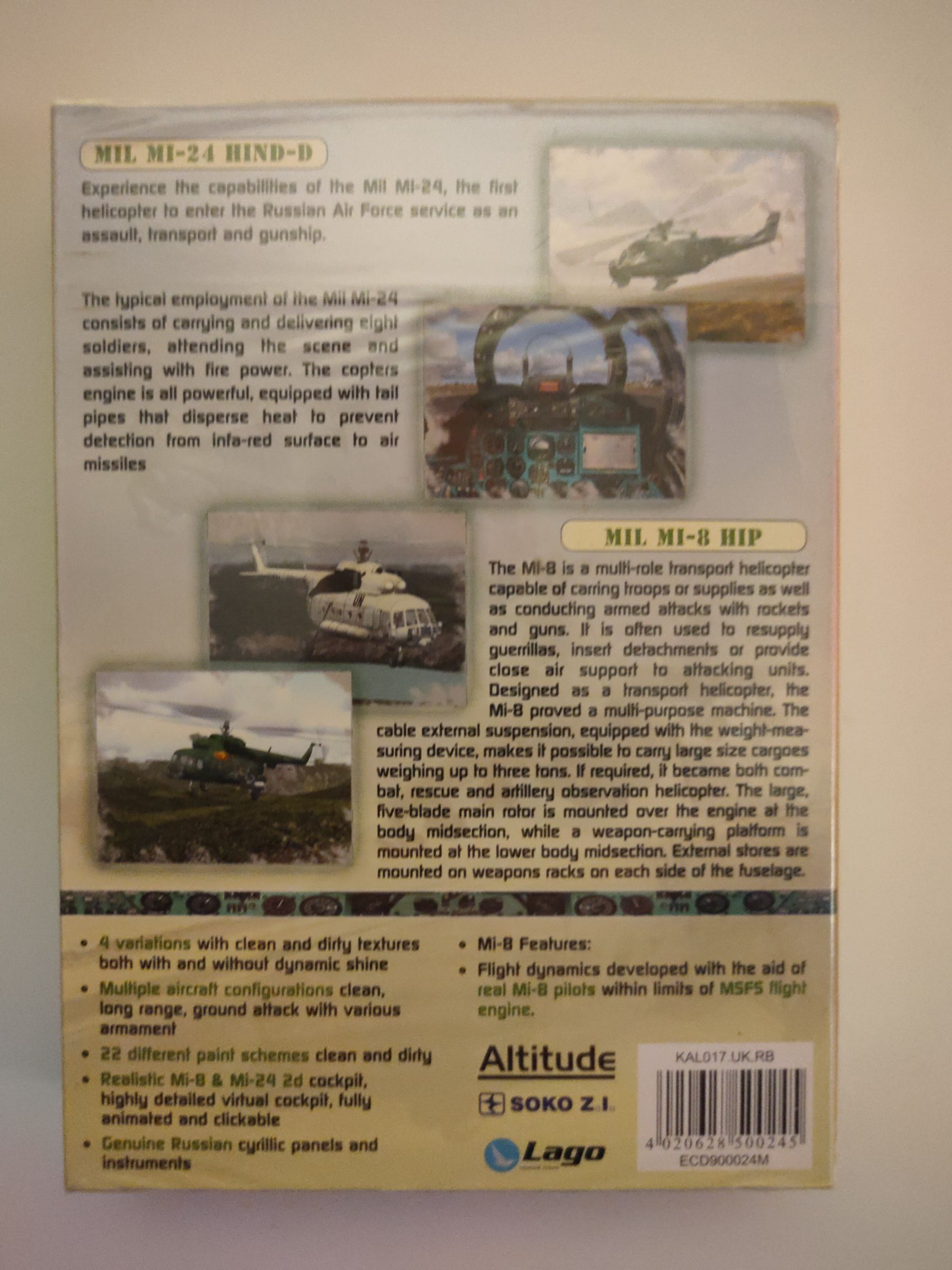 Military Copters - PC video game collectible [Barcode 4020628500245] - Main Image 2
