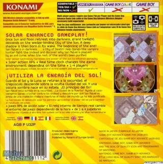 Boktai 2: Solar Boy Django - Neuf - Nintendo Game Boy Advance (GBA) (Konami - 1) video game collectible [Barcode 4012927081129] - Main Image 2