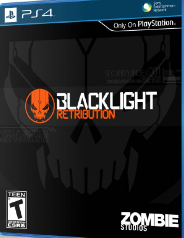 Blacklight: Retribution - Sony PlayStation 4 (PS4) video game collectible - Main Image 1