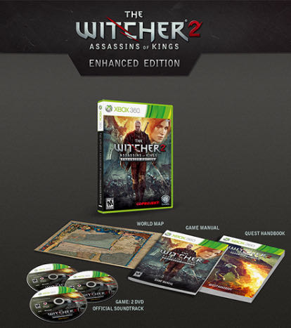 The Witcher 2: Assassins Of Kings: Enhanced Edition - Microsoft Xbox 360 (Namco Bandai - 1) video game collectible [Barcode 3391891962711] - Main Image 3