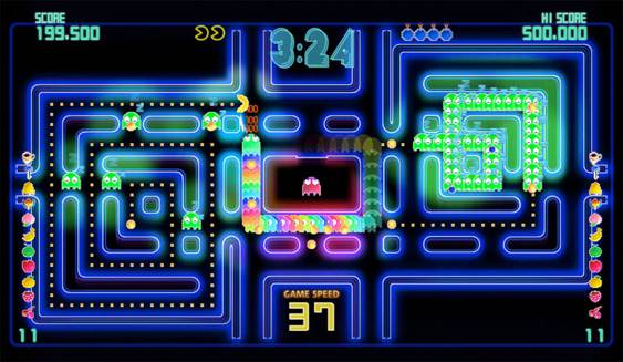 Pac Man Championship Edition DX - Microsoft Xbox Live Arcade (XBLA) video game collectible - Main Image 2